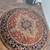 New large 6 ft in diameter hand knotted Wool Round Rug 1 thumbnail