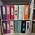 14 Learning binders w bookcase -  Great for preschools/daycare centers 1 thumbnail