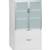 White Lateral Files, Storage Cabinets, Pedestals, Wall Mount Hutch 3 thumbnail