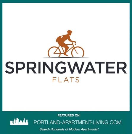 $1,450 / 1br - ¡Imparable ático impresionante! ¡Ven a ver este departamento de 1 habitación en Springwater Flats! (SE Portland, Sellwood, Moreland)63870109618691120