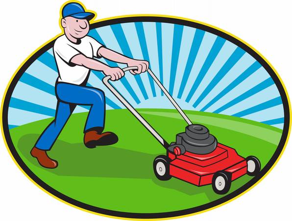 Lawn mowing 1