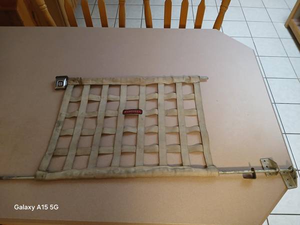 Drivers Window Racing Window Net and Mount System 1