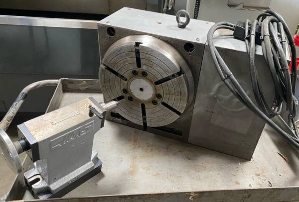 Haas HRT-310 CNC Servo Rotary Table 4TH Axis Tailstock 1