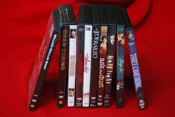 10 DVD movies Widescreen 1