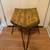 Holler solid wood top end table hairpin metal legs 4 thumbnail