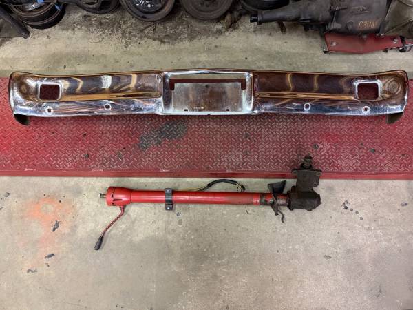 1965 Ford falcon steering column and box 1