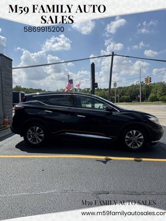2016” NISSAN MURANO SV” AWD - $7,995 (Utica)63470235138945122