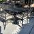 Luxury Patio Hanamint Grand Tuscany 9 PC outdoor dining set. 6 thumbnail