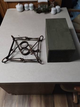 330 conibears, Marten trapping boxes 1