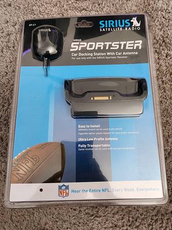 NEW Sirius Satellite Sportster Car Docking Station 1