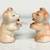 Vintage 1950's "Two Pigs in a Pen/Sty" Salt and Pepper Shaker Set 2 thumbnail