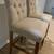 Set of 2, nude color barstools 3 thumbnail