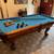 7’ Kasson pool table 3 thumbnail
