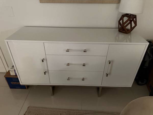 White Buffet/Sideboard from City Furniture 1