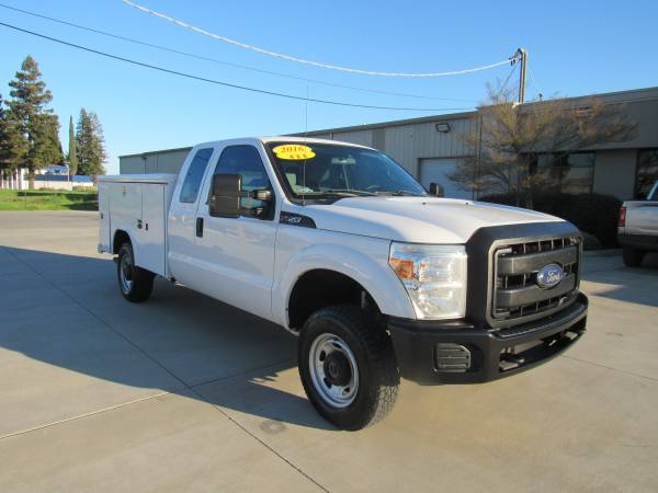 2016 FORD F250 SUPER DUTY SUPER CAB XL UTILITY BED - $21,995 (REPEAT AUTO SALES)63619519282691122