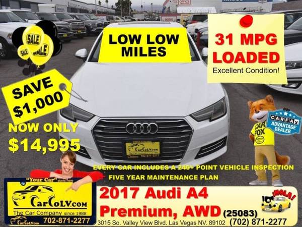 2017 Audi A4 2.0T quattro Premium 1