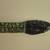 Aztec Black Obsidian Ritual Knife Hand Carved 8 thumbnail
