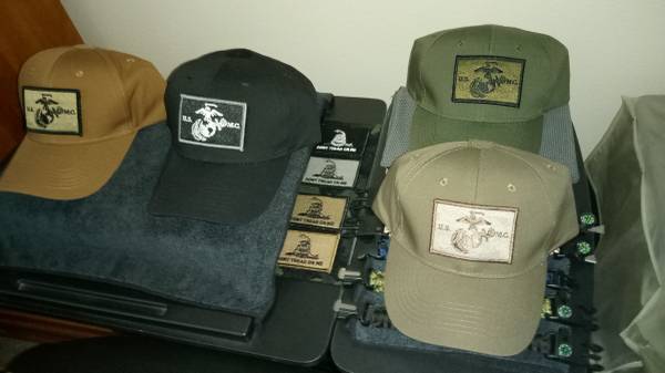 Build A Tactical Cap - Choose Hat & 2 Patches, Multicam Mesh