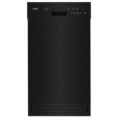 WHIRLPOOL 18" BLACK DISHWASHER (OUT OF BOX) 1