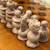 Sturdy Short Legged Chess Table & A Handsome Set Of Ceramic Players 12 thumbnail