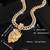 1 Piece Men's Vintage Lion Head Pendant Necklace, Hip Hop Style Neckla 2 thumbnail