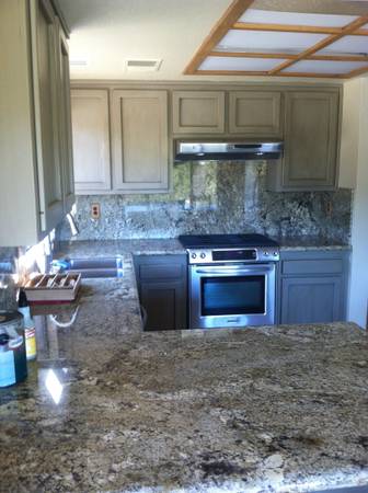 Cabinet, vanity, and furniture painting. Experienced and reasonable. 1