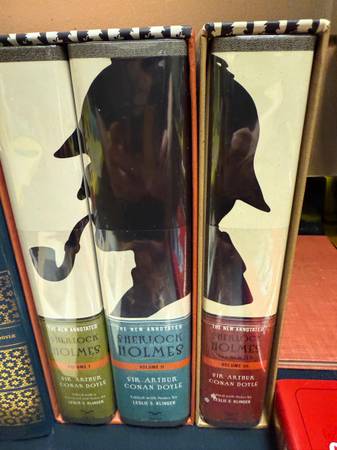 Collection of rare vintage and modern Sherlock Holmes books ETC - $395 (Bellevue)63471355826561122