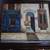 French Storefront / Arched Gateway Street Scene - Vintage Original Oil 3 thumbnail
