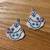 Beaded bird earrings 5 thumbnail
