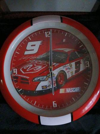 Nascar Clock 1
