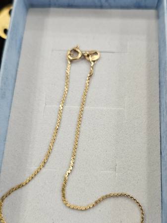 14K yellow gold 7 inch bracelet 1