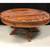 Vintage hand carved, Southeast Asian round coffee table, vintage 3 thumbnail