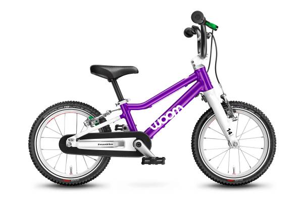 Woom 2 Freewheel Installed (purple) 1