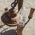 Rare Working 1930s Depression Era Antique Bronze 3-Light Chandelier 8 thumbnail