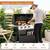 Propane Gas Grill & Griddle Combo w/ Porcelain-Enameled Cast Grates 7 thumbnail