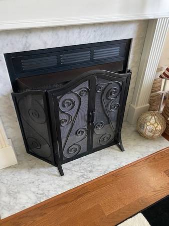 Fireplace screen 1