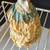 VTG COMPLETE half doll figurine, lady with Blue bonnet. 1 thumbnail