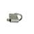 Tiffany & Co. 1837 Lock Padlock Pendant Sterling Silver 925 6 thumbnail
