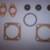 Assorted Gaskets for 1952 1953 1954 Lincoln Y Block V8 2 thumbnail