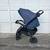 Chicco Bravo one hand fold stroller. Navy 2 thumbnail