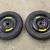 two Spare tire with wheel ... 17" 5x4" 4x100 56c 25.75" and 26" height 4 thumbnail