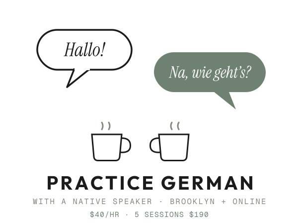 Practice German with a Native Speaker - Conversation & Learning Help 1