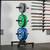 Titan Fitness Olympic weight plate tree with barbell holders and wheels 4 thumbnail