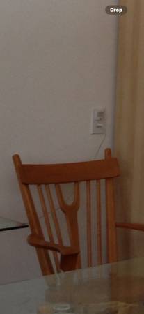 Blonde Wish-Bone Danish Midcentury Wood 2 Dining chairs Armchairs like Heywoo 1