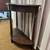 Half-Round Wood side table. Half moon accent table, plant stand. Free to ask, I  3 thumbnail