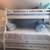 Kids White Bunk Bed with Stairs & Storage Drawers – Gently Used 1 thumbnail