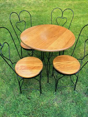 Dining table and chairs 1