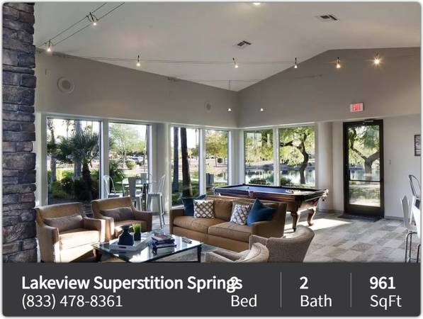 $1,600 / 2br - 961ft2 - Score yourself this 2 bed / 2 bath! 961 Sq Ft! Amazing view! (Mesa)64024824138115121