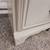Light Gray Vintage Nightstands Wood w Cubby 7 thumbnail
