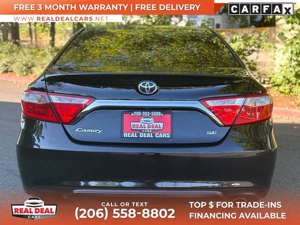 $201/mo - 2017 Toyota Camry SESedan - $12,999 (9326 Evergreen Way Everett,)63654705751297124